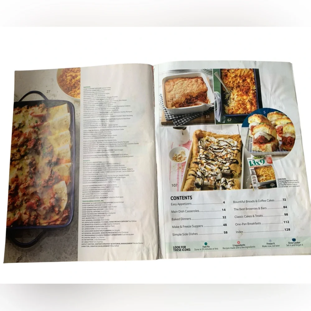 Taste of Home Magazine 2020 Amish Casserole Recipes Kitchen Cooking Make/Freeze